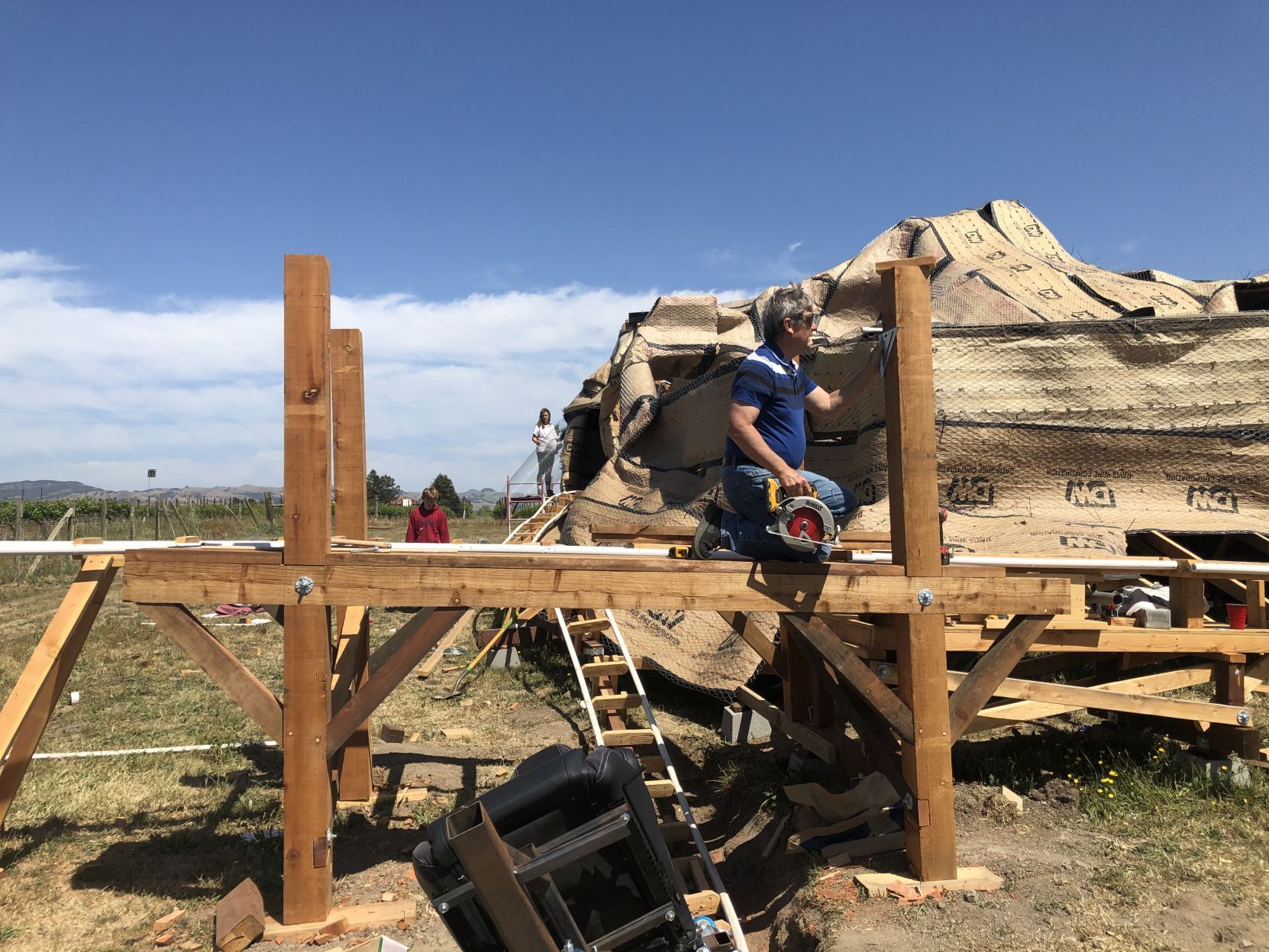 Building Napa's mini-Matterhorn roller coaster